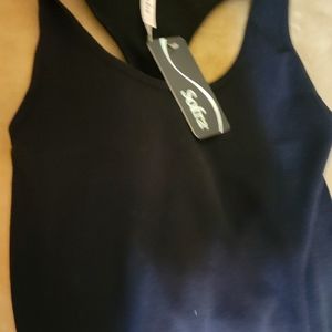 New black razorback top by Sophia.